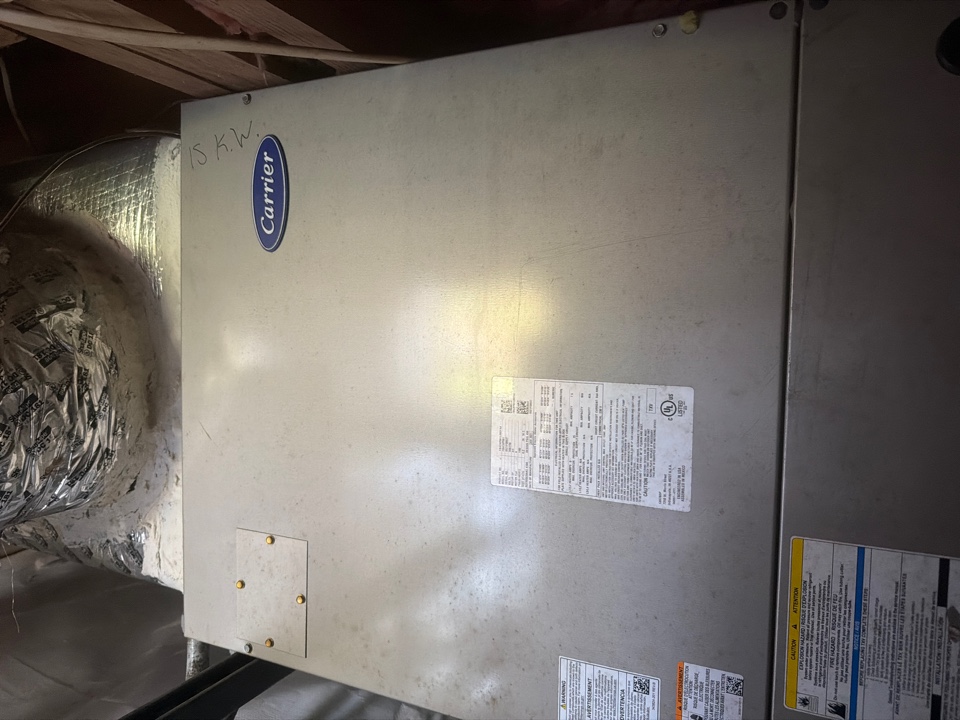 Carrier air handler, and heat pump.