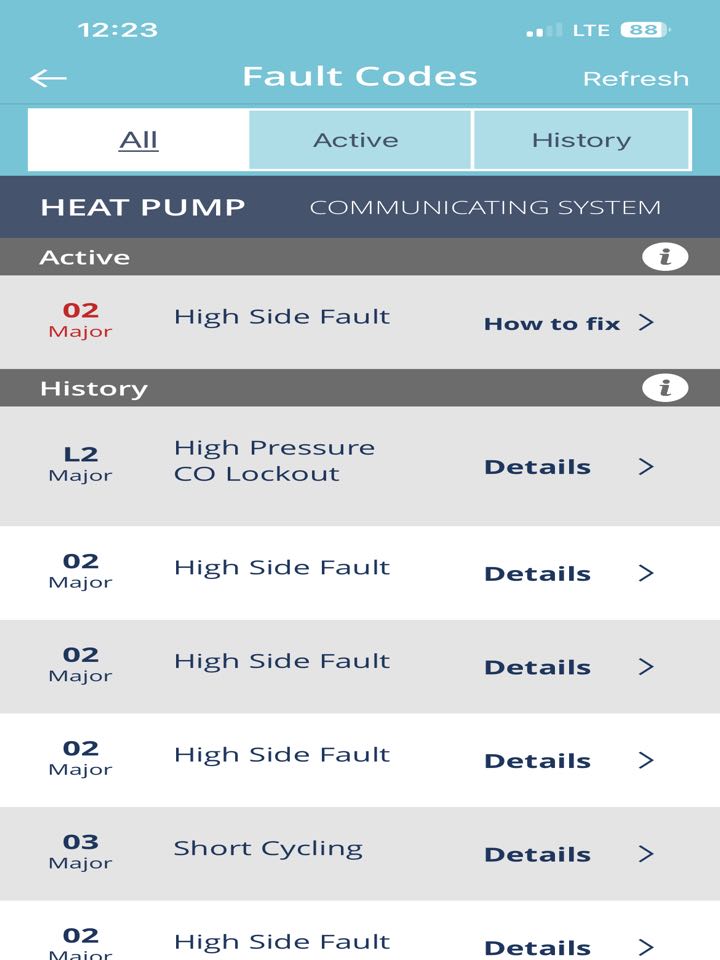 Goodman heat pump heating diagnostic and repair. 