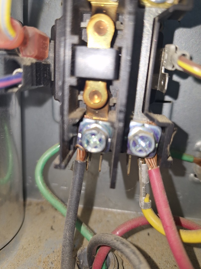 carrier heat pump maintenance in contactor change out