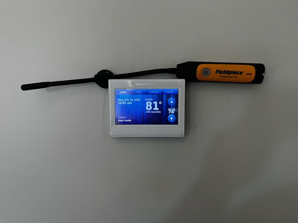 Goodman heat pump heating diagnostic and repair.