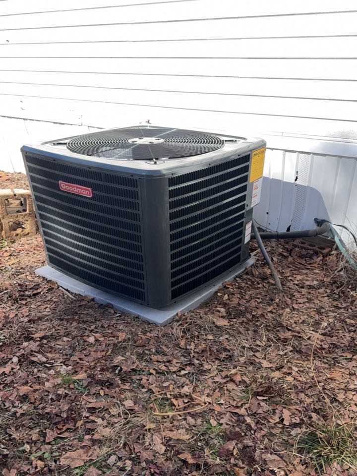 3 Ton Goodman Heat Pump Installation 