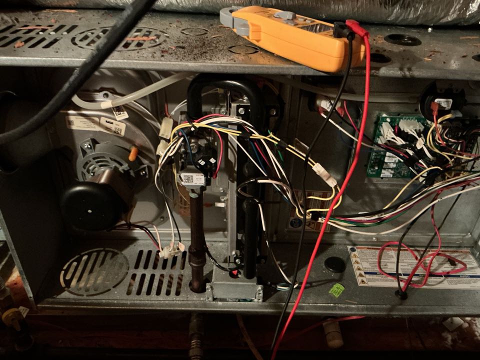 Trane gas furnace heat maintenance 