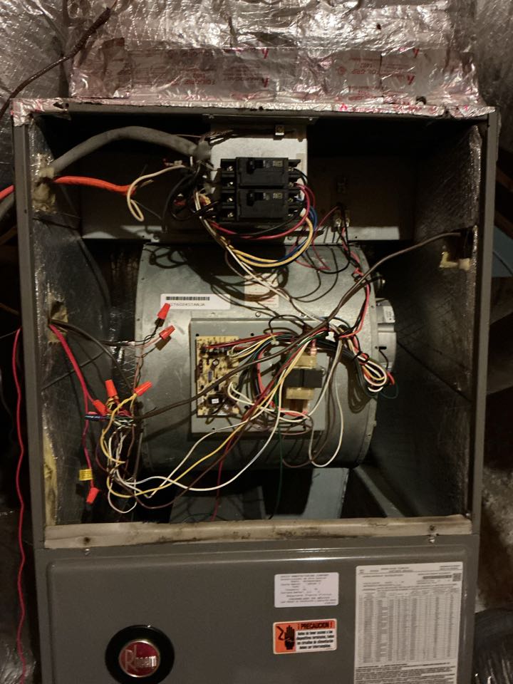 Rheem heat maintenance and contactor replacement 