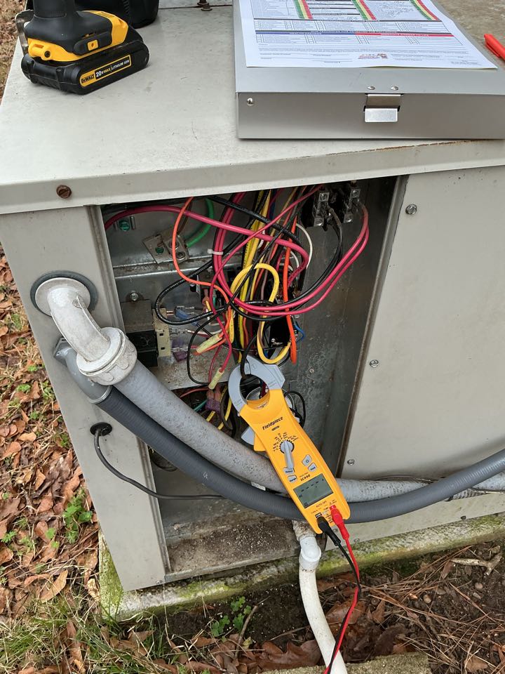 Performed ac maintenance on Nordyne package unit