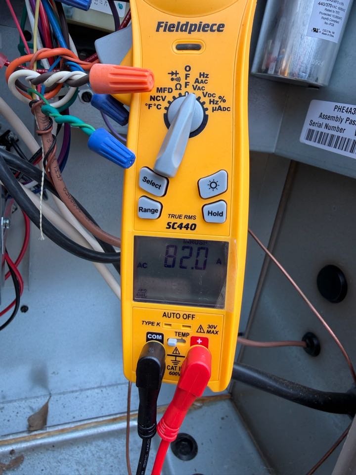 Tune up on York heat pump.