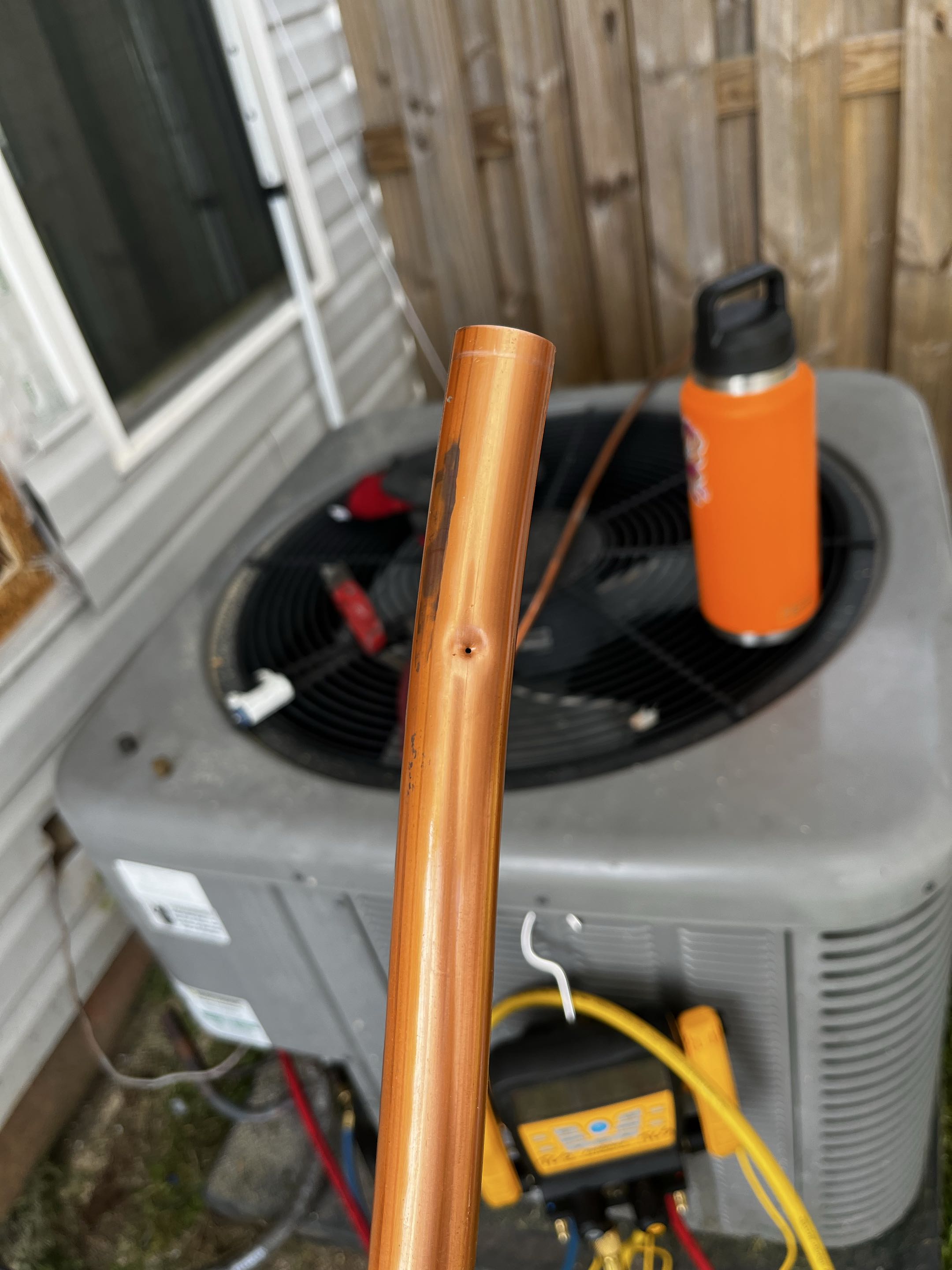 Rheem air conditioning repair. 