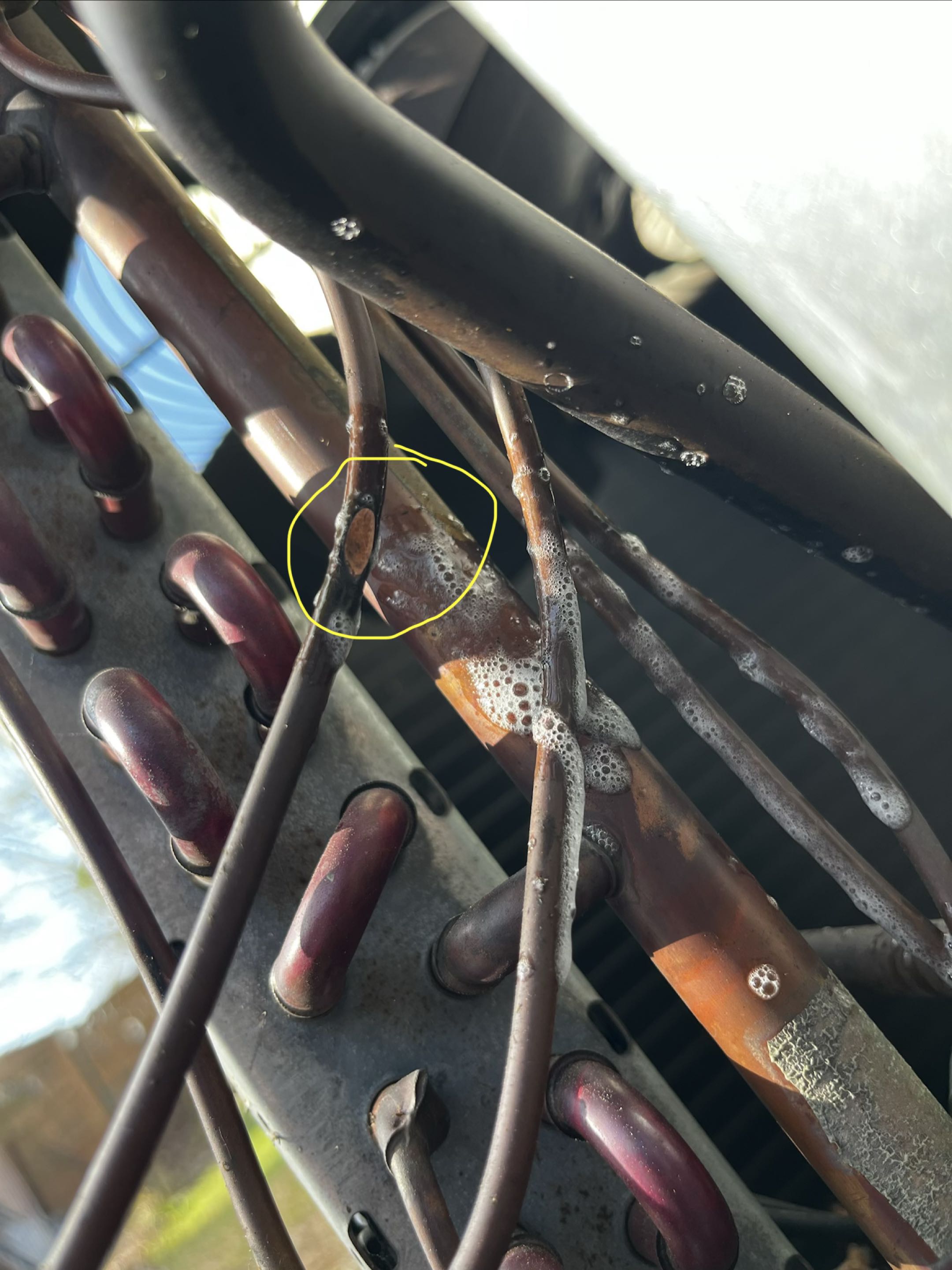 Nordyne heat pump package unit diagnostic and refrigerant leak search. 