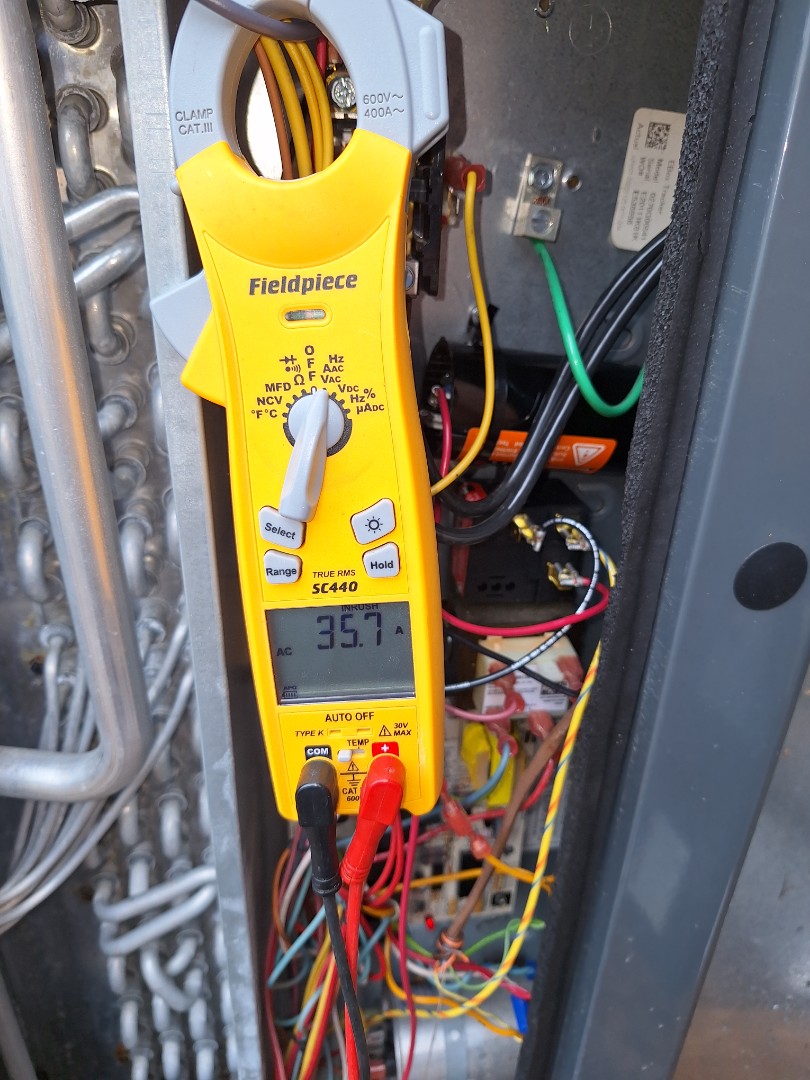 Goodman package unit cool and heat maintenance 