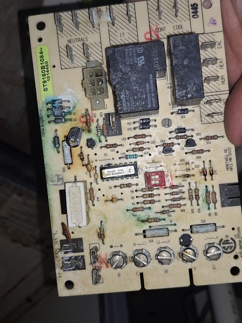 tempstar ac control board install