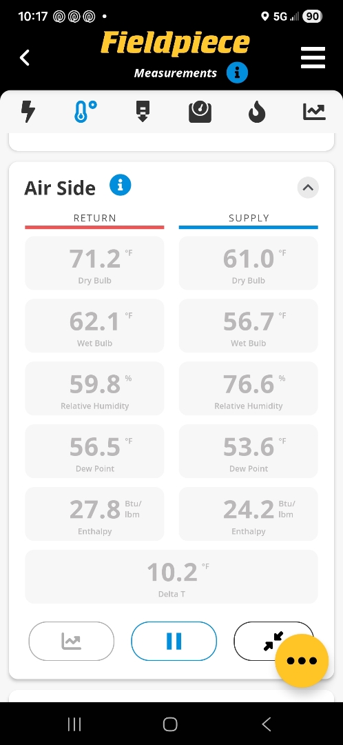 rheem ac diagnostic 