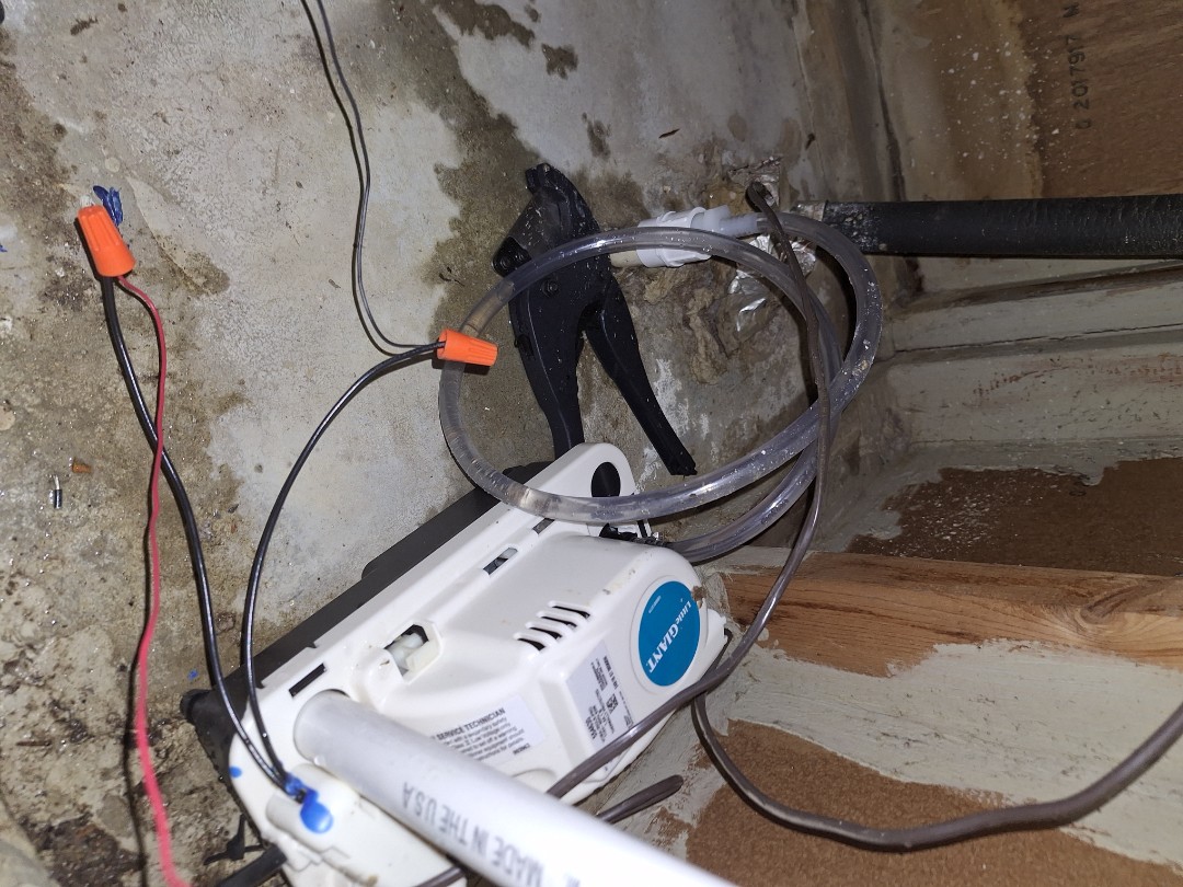 Goodman condensate Pump install