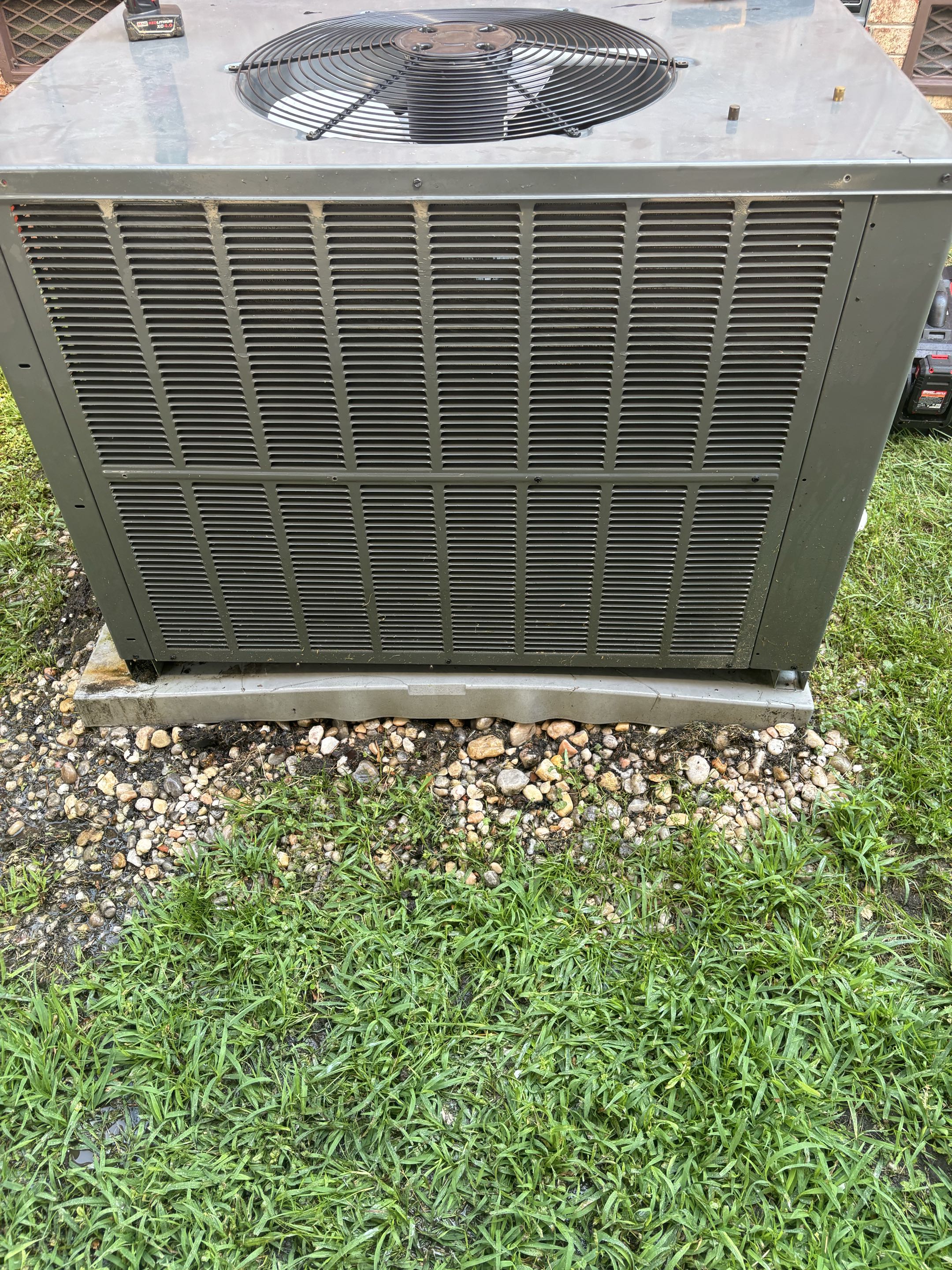 3 ton gas split and 2 ton heat pump package unit ac maintenance 