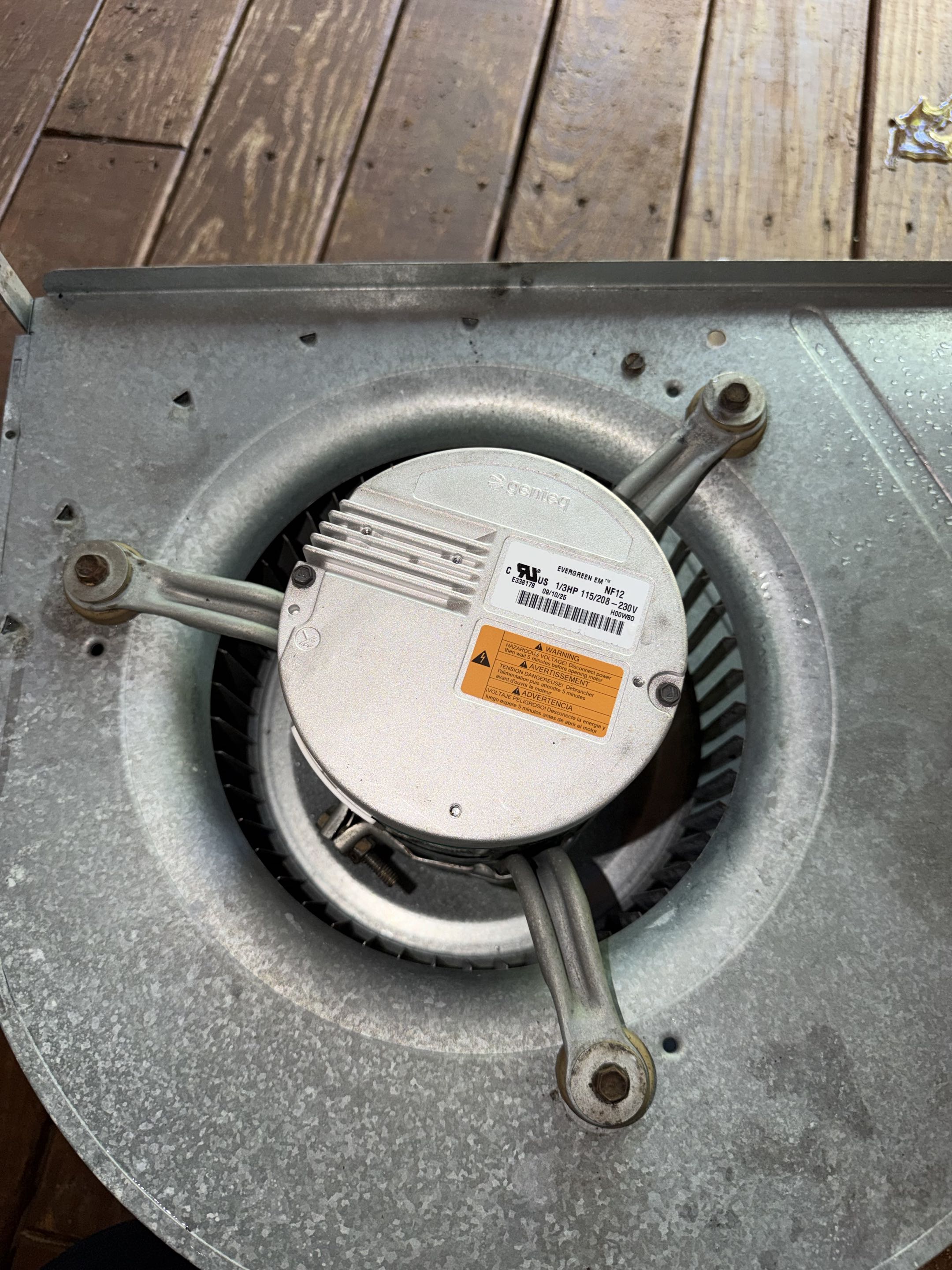 Blower motor replacement