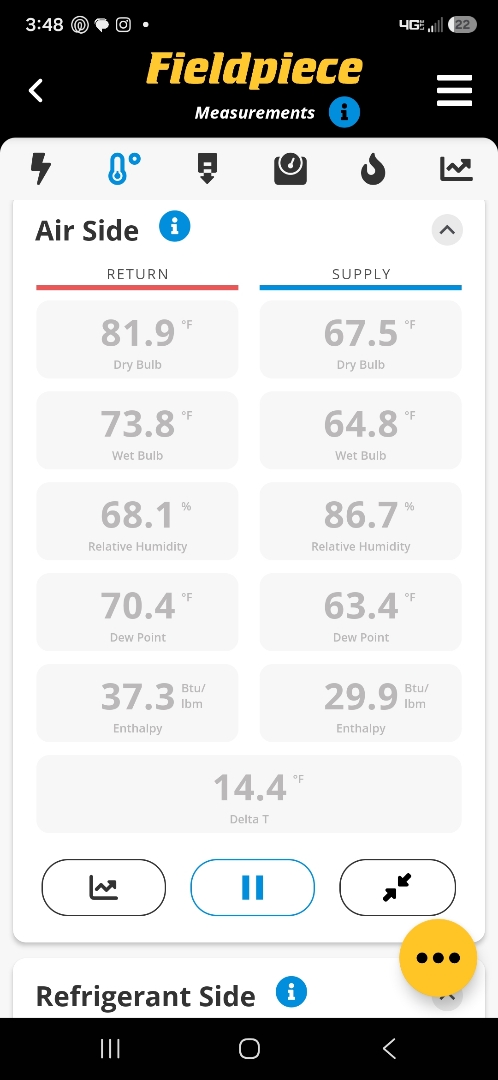 rheem ac diagnostic 