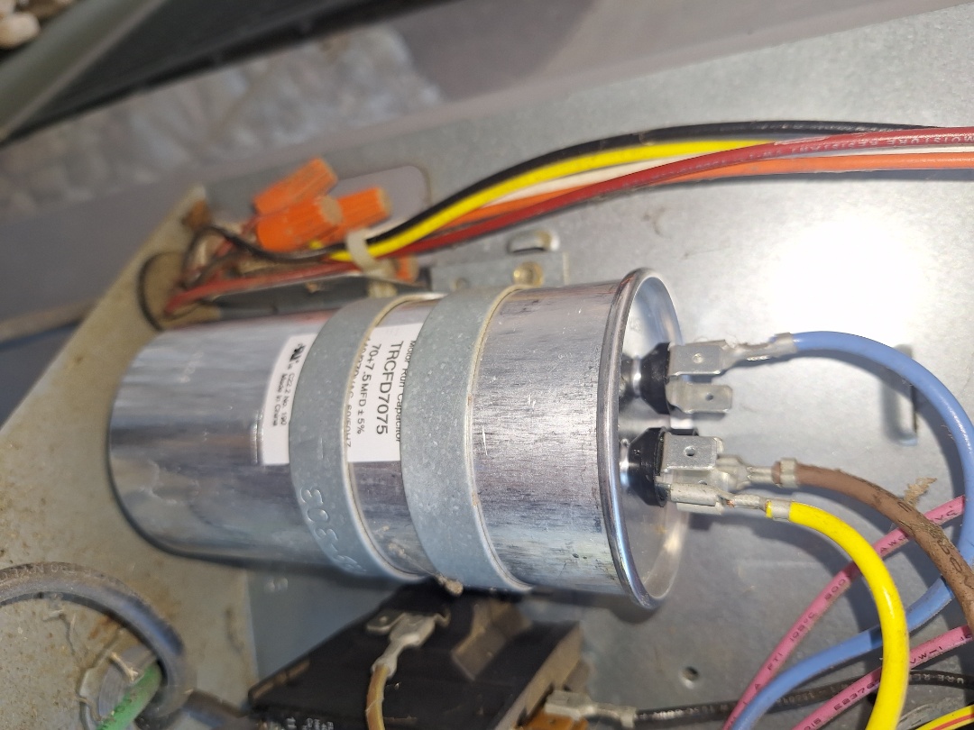 tempstar ac breakdown and capacitor repair in Hephzibah 