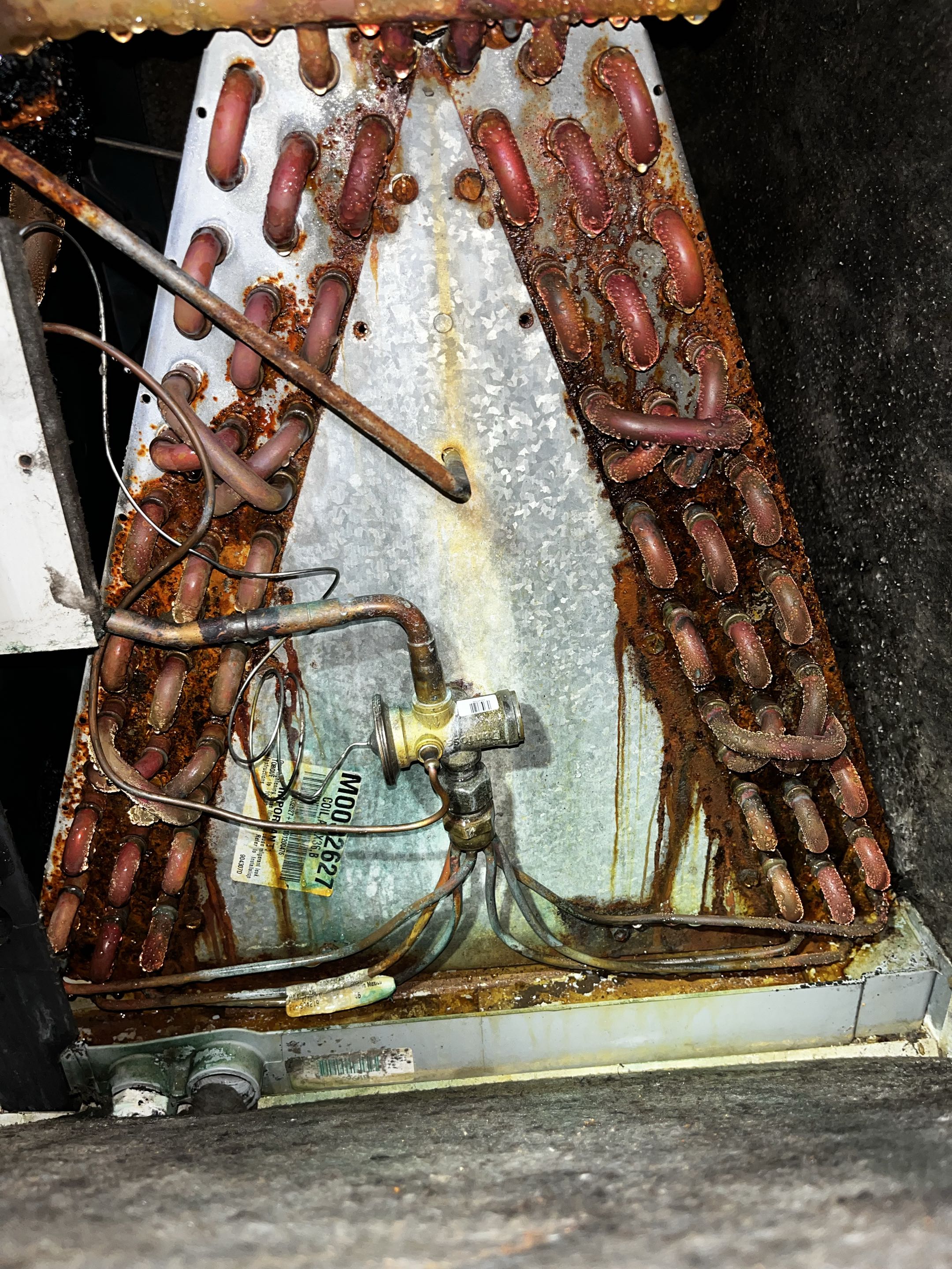 Nordyne heat pump split air conditioning system diagnostic with repair options. 