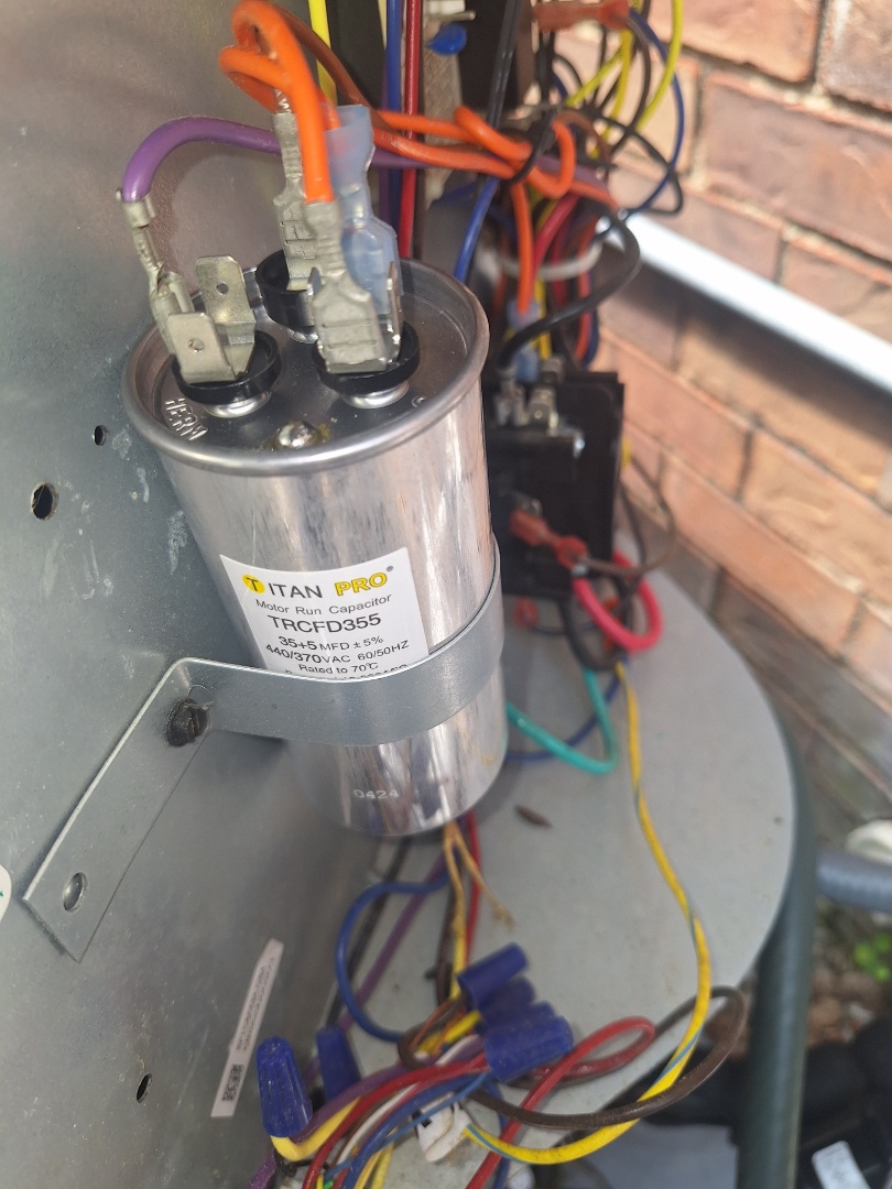 rheem ac damper motor breakdown and repair in grovetown