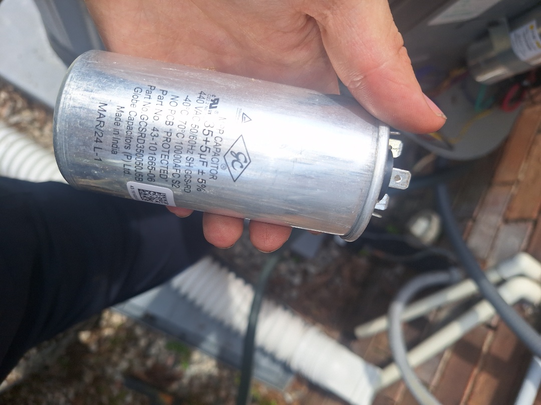 rheem ac damper motor breakdown and repair in grovetown