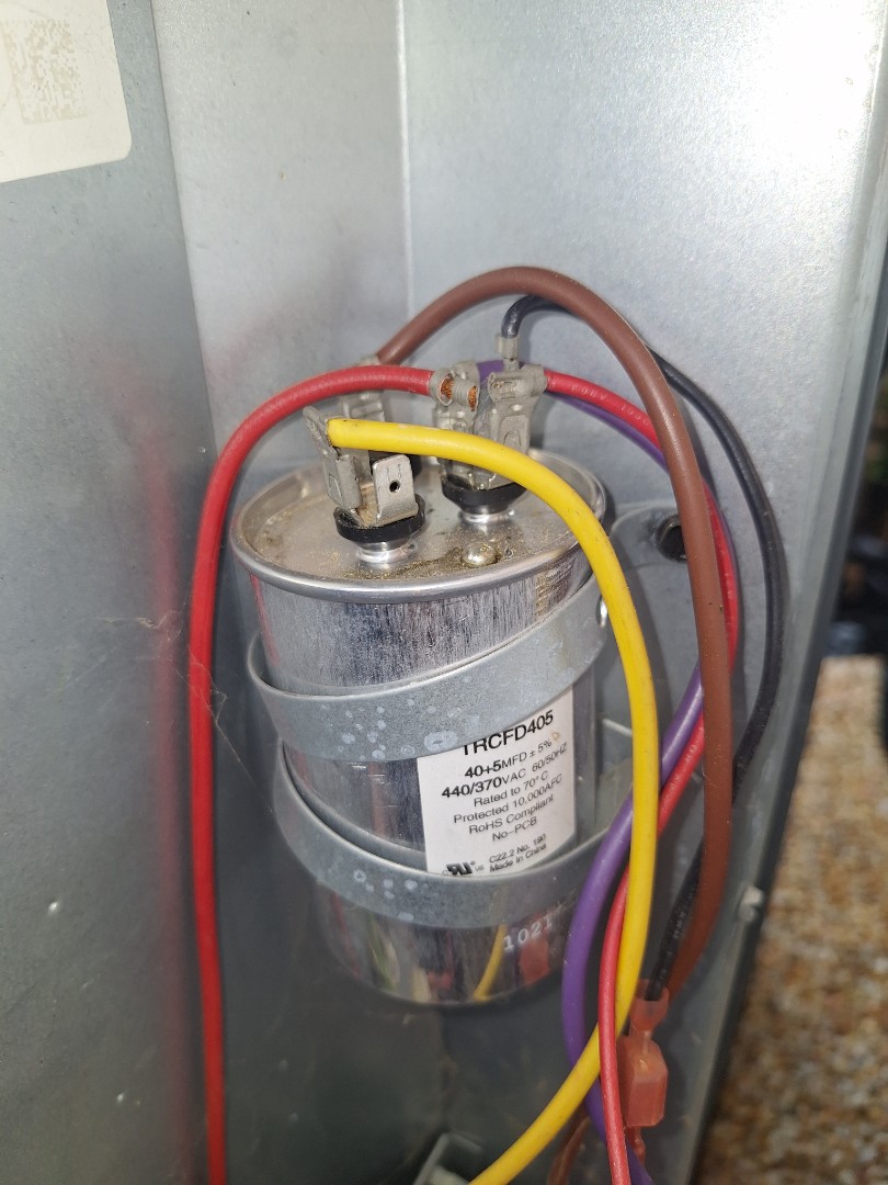 goodman ac capacitor breakdown and repair in evans