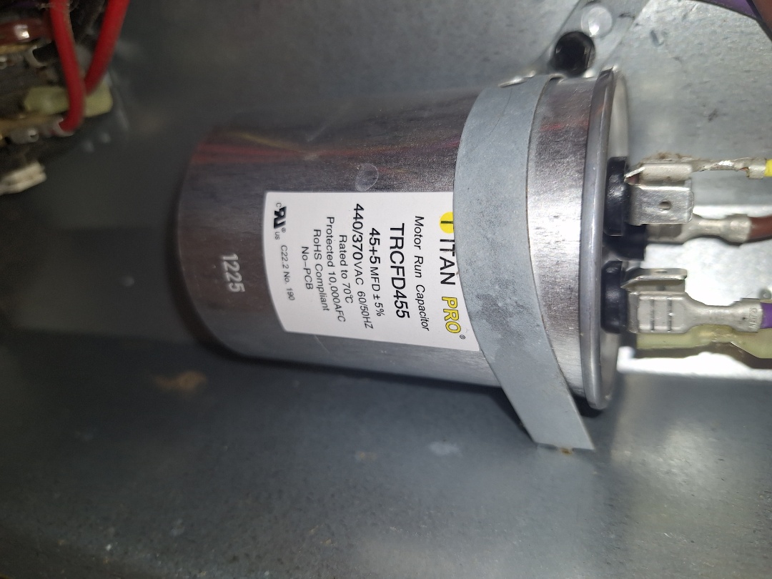 goodman ac capacitor breakdown and repair in Martinez 