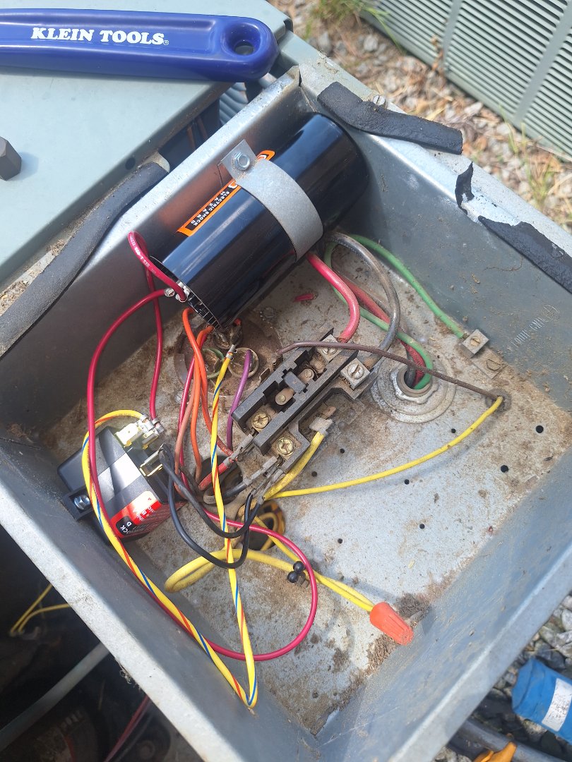 rheem ac not spinning and repaired in evans