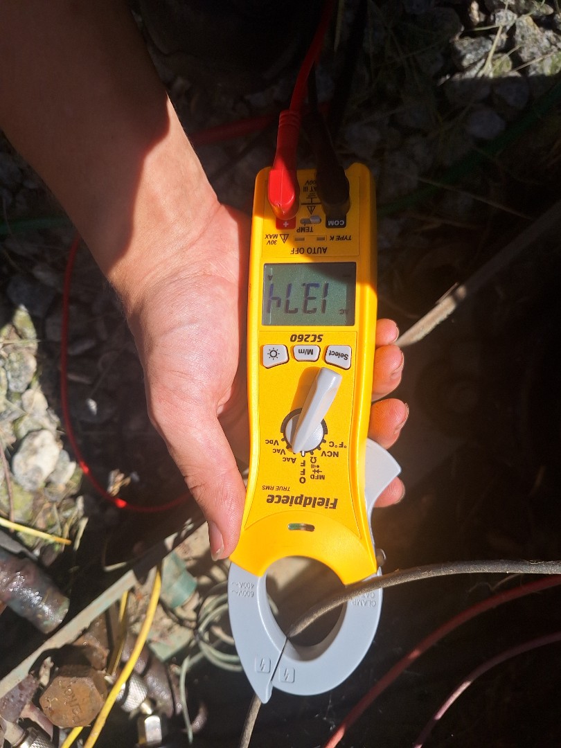 rheem ac not spinning and repaired in evans