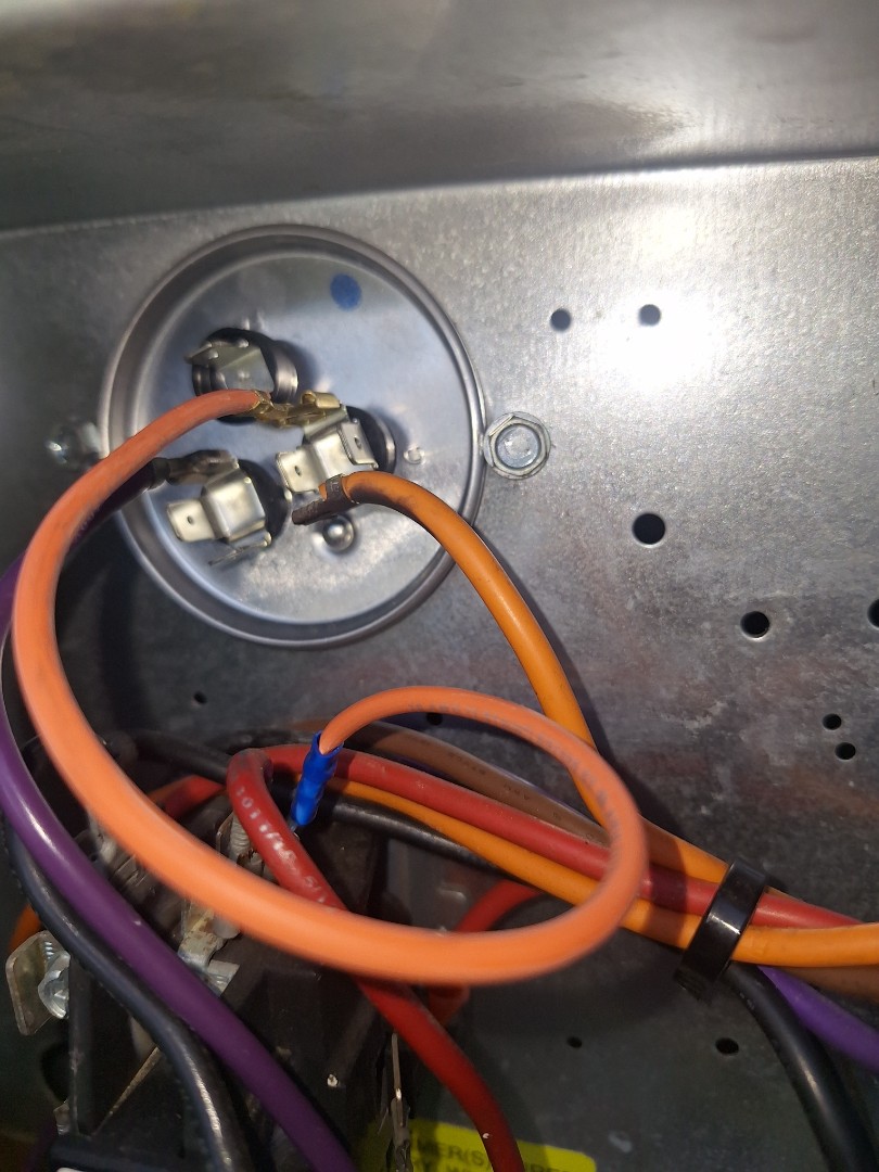 rheem ac capacitor swap in augusta