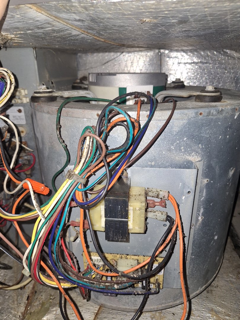 rheem ac no cool and blower motor repair in grovetown