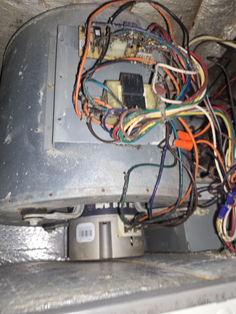 rheem ac no cool and blower motor repair in grovetown