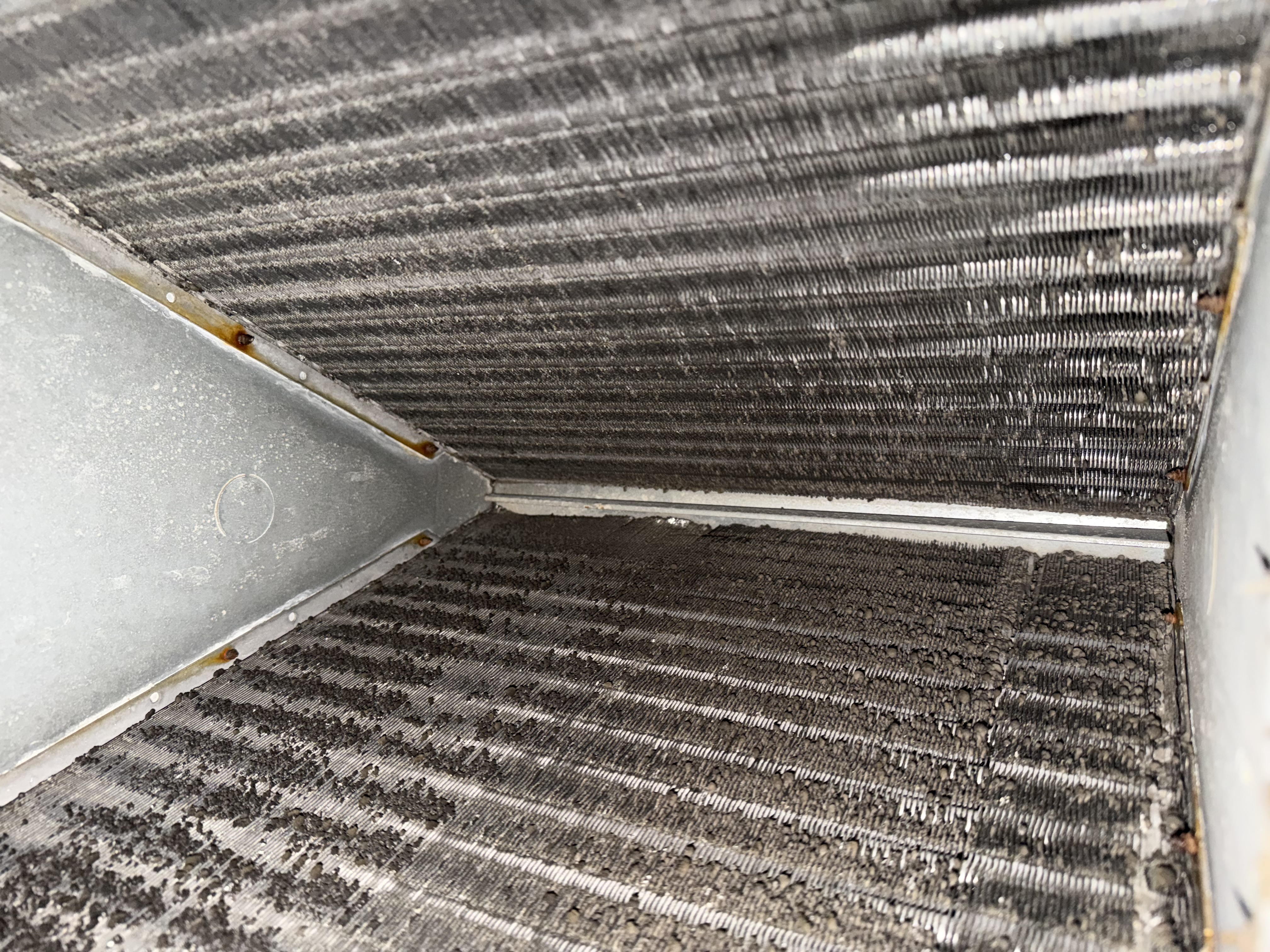 A/C maintenance on a goodman air handler. 