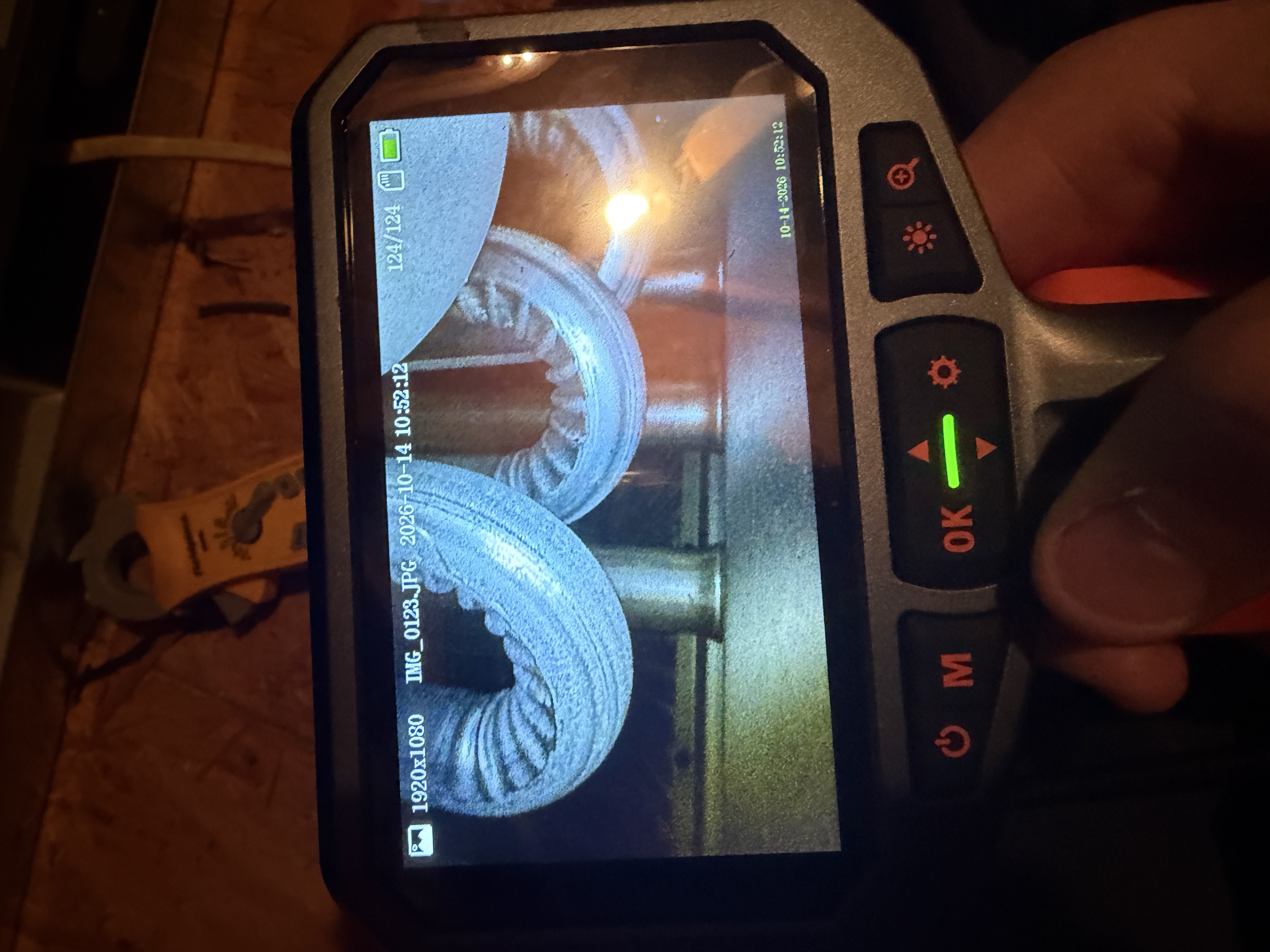 Heat maintenance on a goodman furnace. Picture of cleaned flame sensor and heat exchanger. 