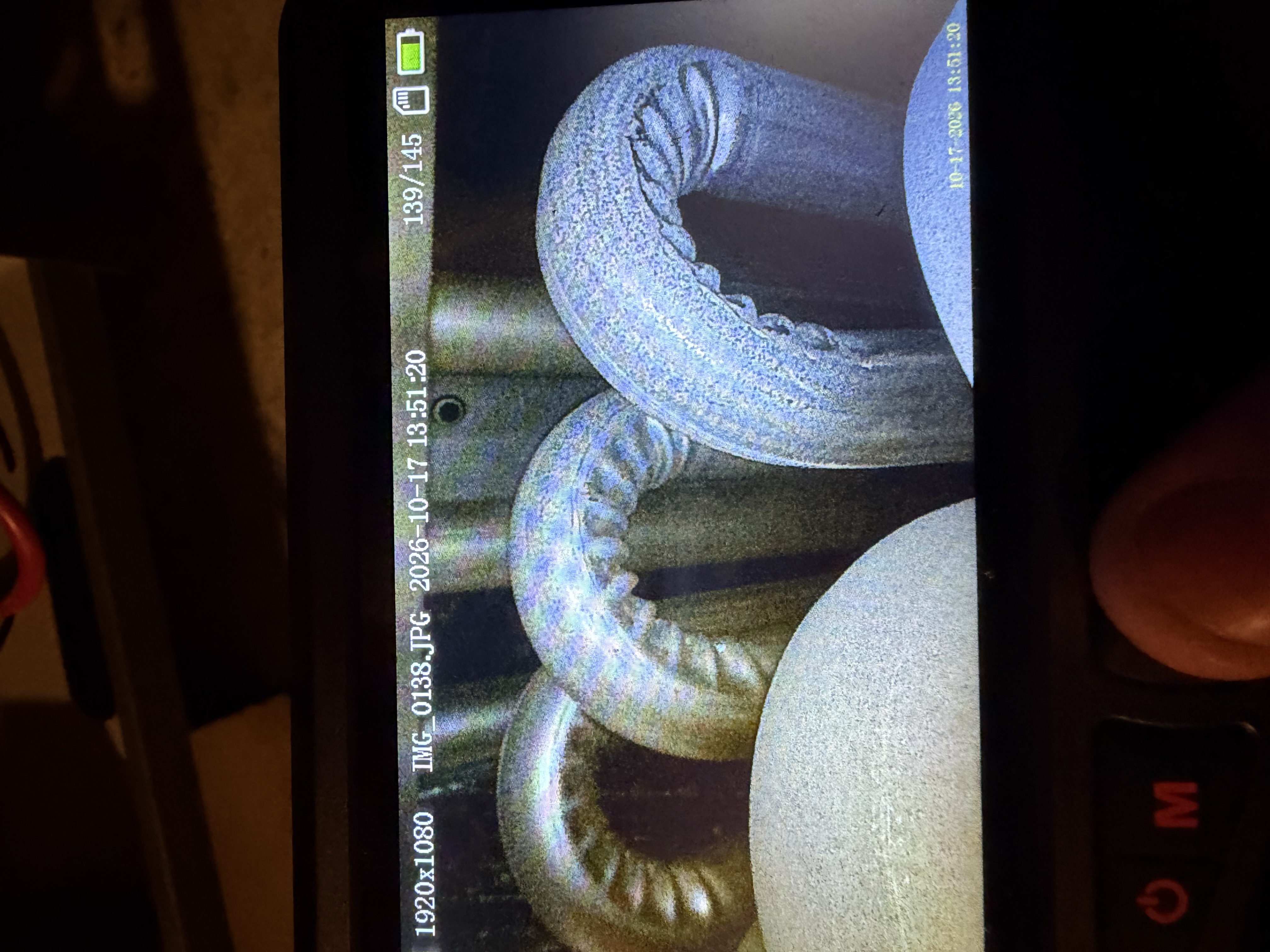 Heat maintenance on a goodman furnace. Picture of cleaned flame sensor and heat exchanger. 