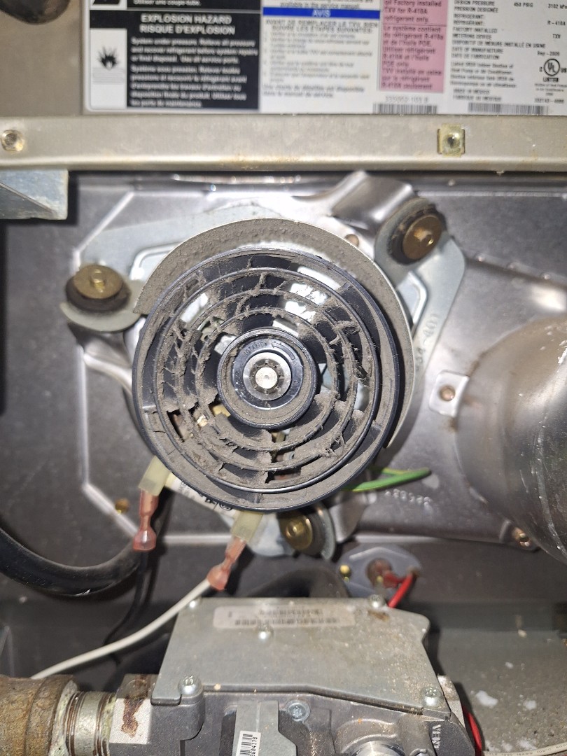 bryant duct cleaning and inducer repair in hephzibah 