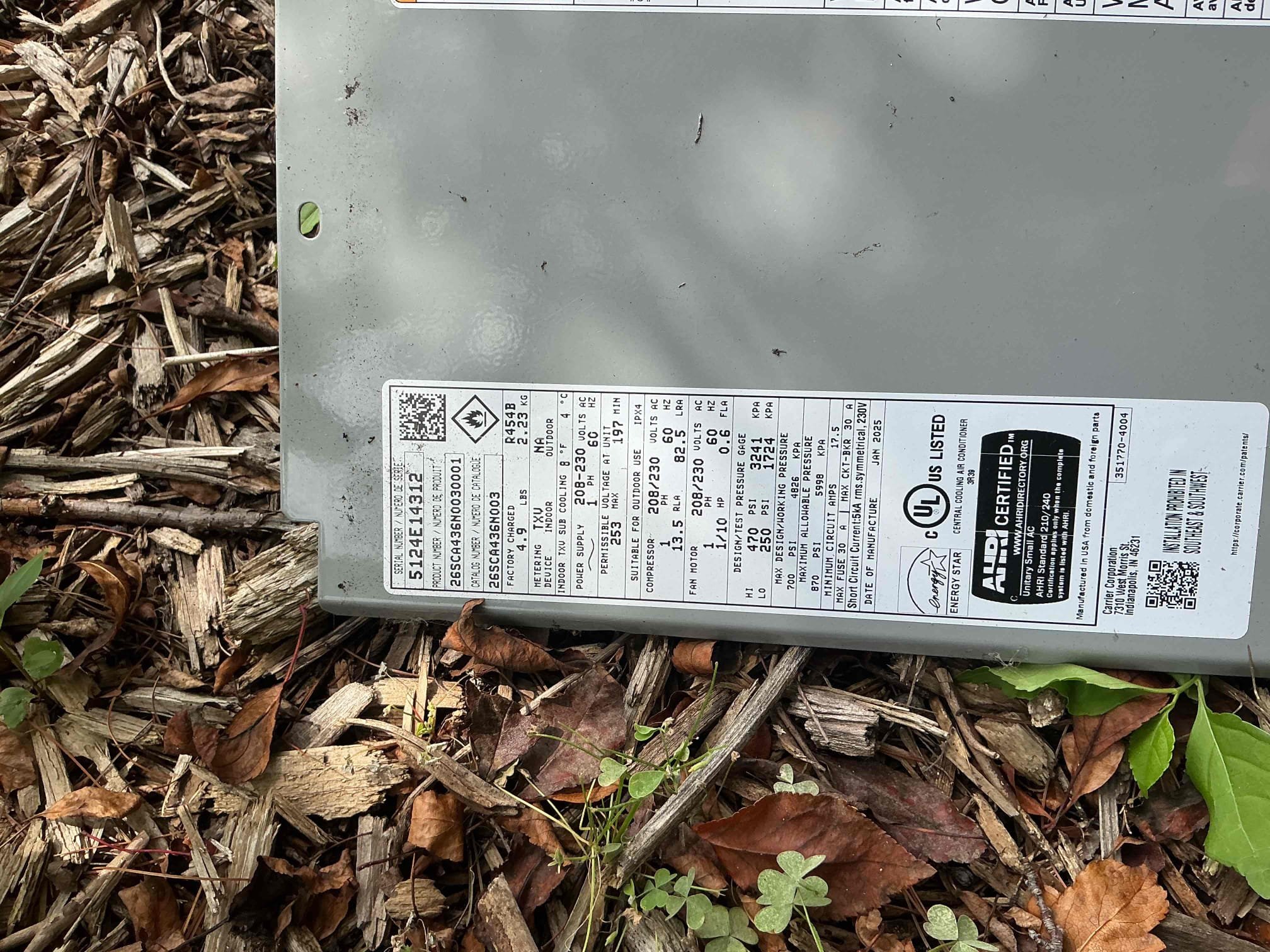 System making a noise on start up. Narrowed noise down to systems compressor. Took amp draw on system, found system to be exceeding the LRA on manufactures data plate during start up. Recommend adding soft start to system to help compressor on start up and for increased longevity of system. Left quote for soft start kit.