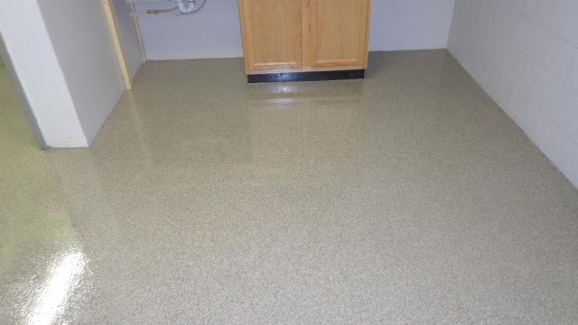 Kenai, AK - Job done well on this office floor! The entire ground looks great, I can't imagine anything being able to be higher quality. The edges along the wall look perfect, I would think this floor has been there the entire time. Love the epoxy flake look too! TNT Specialty Coatings is the golden standard! Kenai, AK - Job done well on this office floor! The entire ground looks great, I can't imagine anything being able to be higher quality. The edges along the wall look perfect, I would think this floor has been there the entire time. Love the epoxy flake look too! TNT Specialty Coatings is the golden standard!