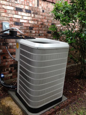 A/C service on a two year old Nordyne system. Repaired freon leak at Evaporator coil.Added freon.Unit cooling good 