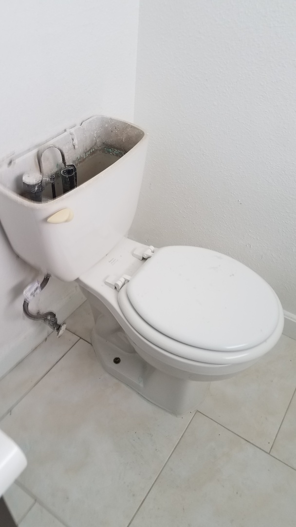 Commode leaking 