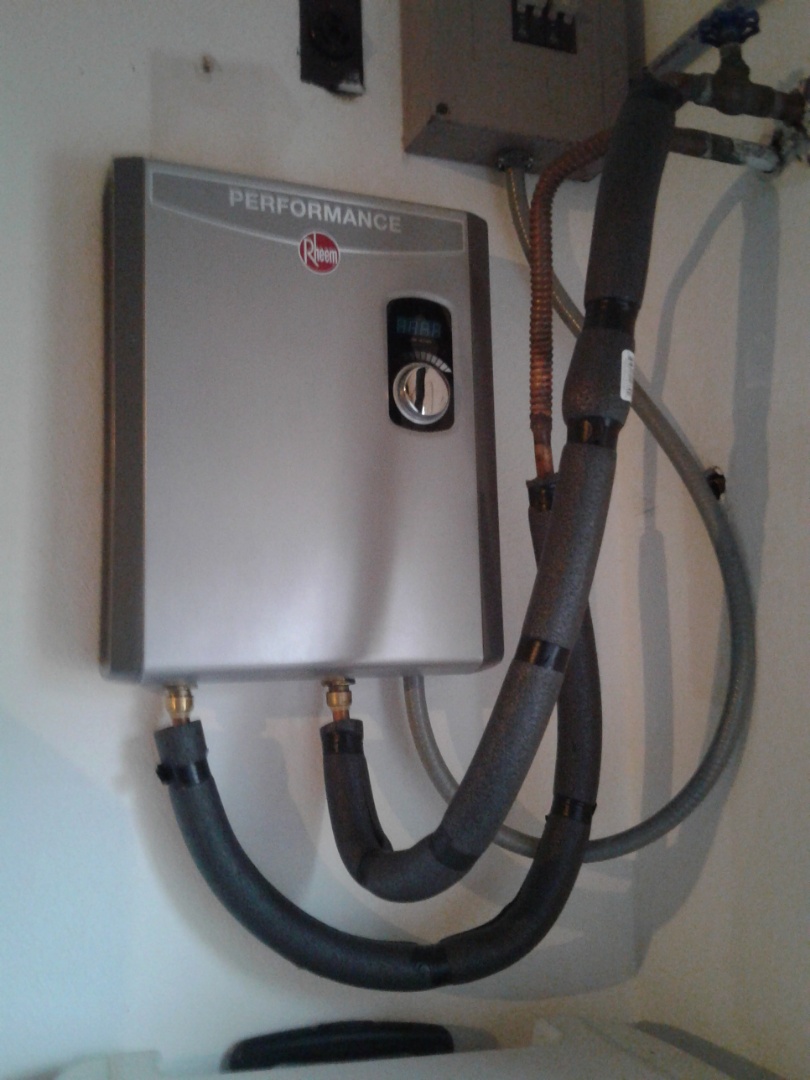 Tankless electric water heater 