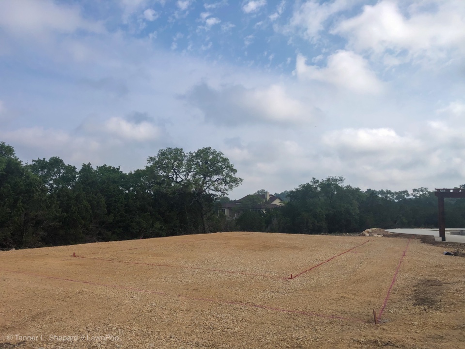 We are installing this LawnPop Artificial Turf volleyball court in the community area of this multi family development. This new Braunfels master-planned community will use LawnPop synthetic grass throughout its properties.