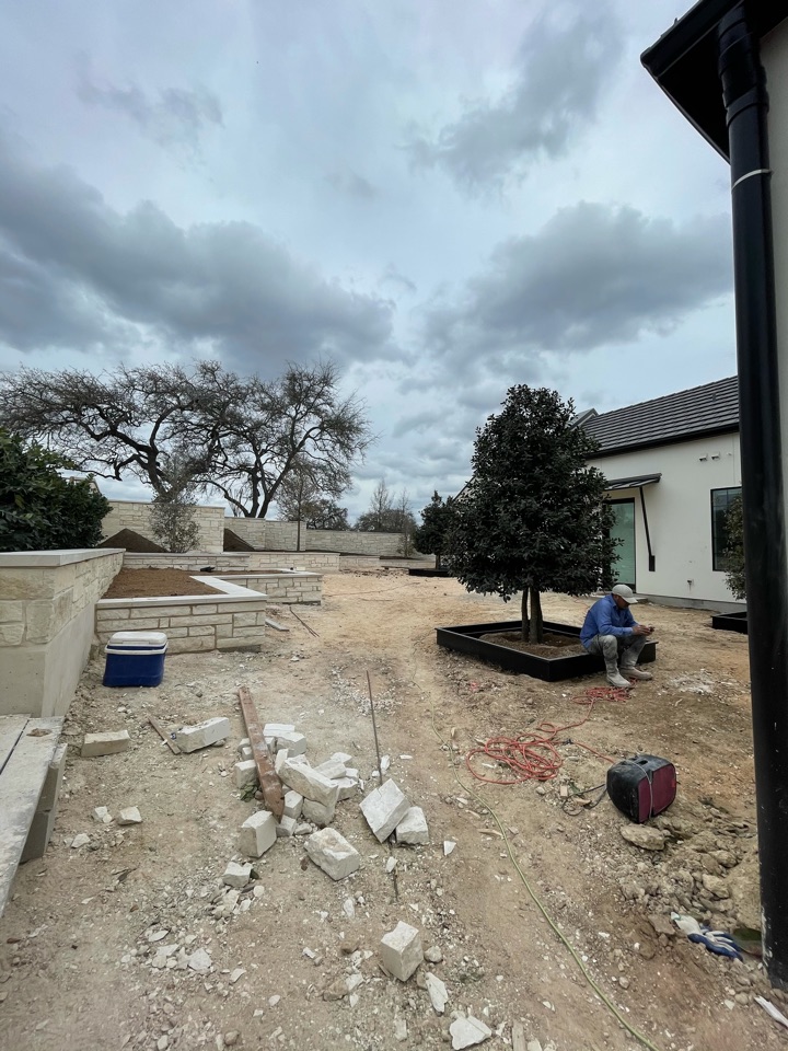 This Southwest Austin community home in the caves Texas will be using LawnPop Artificial Grass. The homeowner will save money time and maintenance utility bills by conserving water with LawnPop synthetic turf. The playground and pet areas will be clean and green and no more mud and dirt will be tracked into the house. This will be the cleanest landscape design in this Austin Texas neighborhood