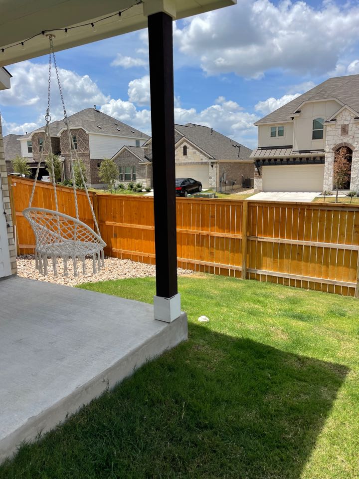 We are excited to be installing LawnPop synthetic grass at this Leander Texas home. The homeowner has a pool going in and we will surround it with LawnPop Artificial Turf. Our pet friendly LawnPop synthetic turf is a great solution for this home with pets and children.