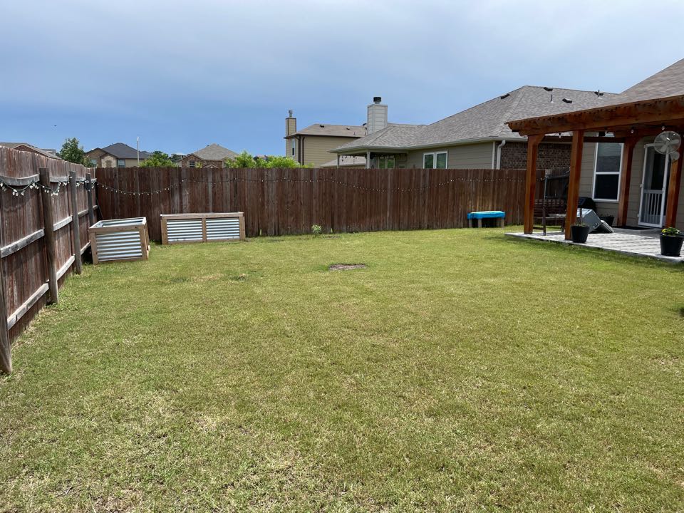 This Leander, Texas home has a great backyard for adding a Lawn Pop artificial grass putting green. This landscape design will utilize LawnPop synthetic turf in the backyard to help the kids and pets play all day without allergies and tracking in dirt.