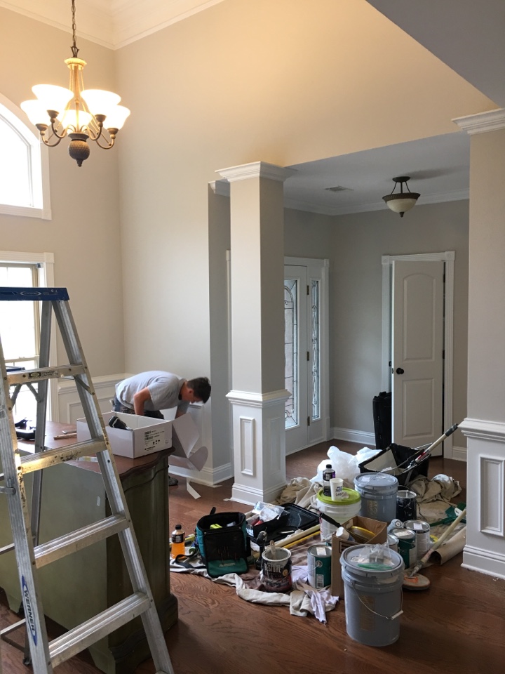 Interior painting job in Wetumpka 