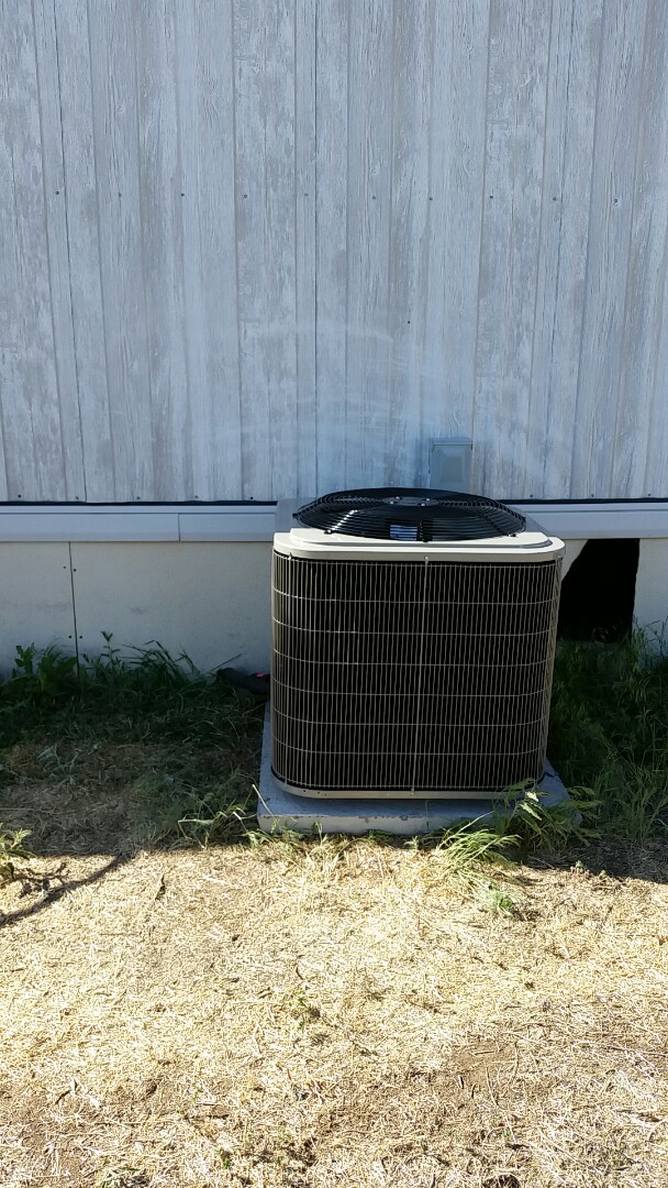 Installed a Bryant condenser and evaporator coil 