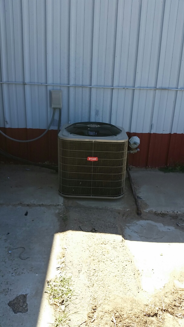 Installed a Bryant heating and cooling system 