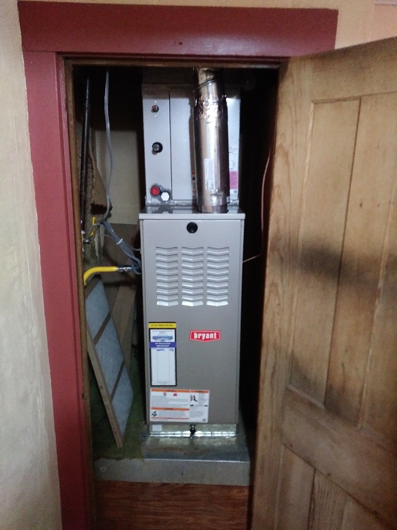 Installed a Bryant furnace