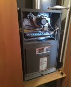 Working on a Lennox Furnace