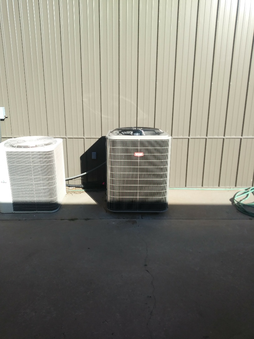 Installed a Bryant5 ton condenser and evap coil