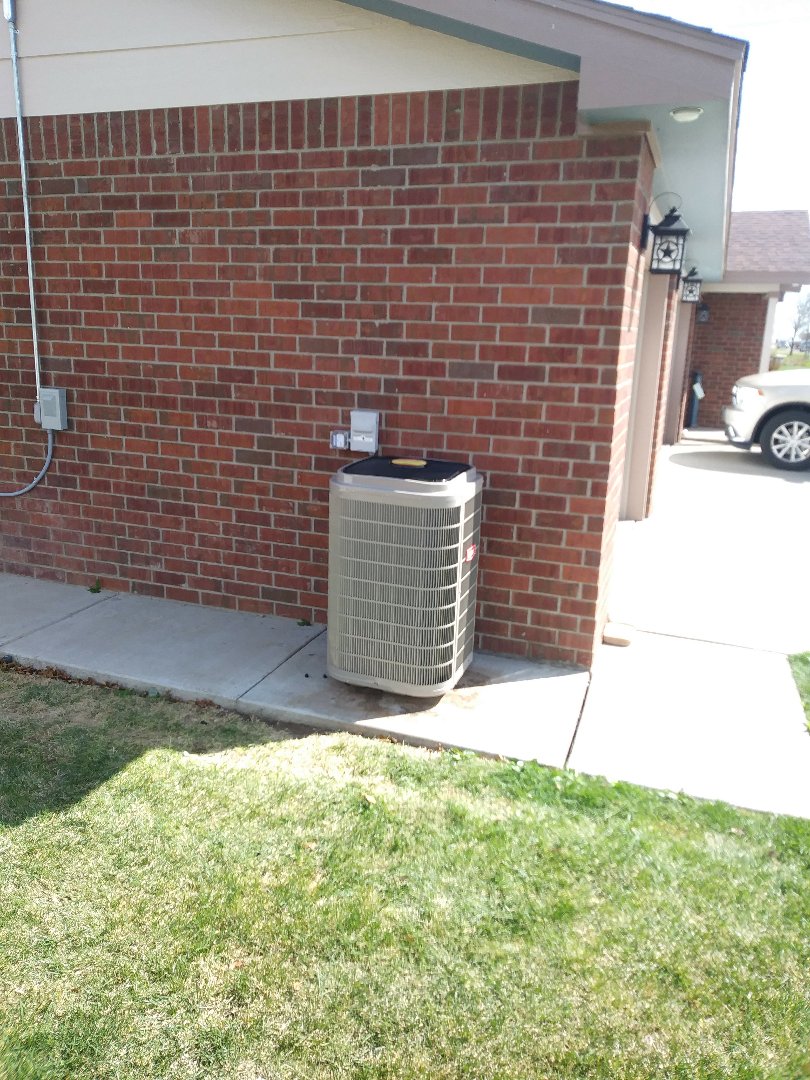 Installed a Bryant heating and cooling system