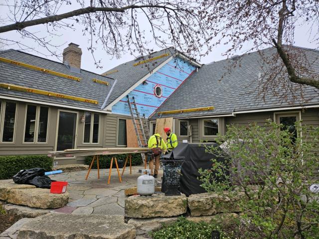 Residential roof replacement in Batavia